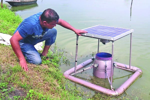 মাছের খামারে নিরাপত্তা দেবে ‘পন্ডগার্ড’