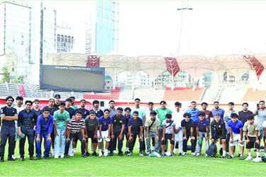 ৪৮ প্রবাসী ফুটবলারের ট্রায়াল শুরু আজ