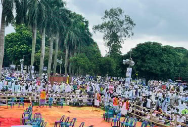 সোহরাওয়ার্দী উদ্যানে ইসলামী আন্দোলনের মহাসমাবেশের প্রথম অধিবেশন শুরু