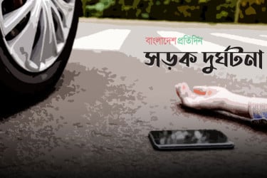 বগুড়ায় ট্রাকের ধাক্কায় ভ্যানচালক নিহত