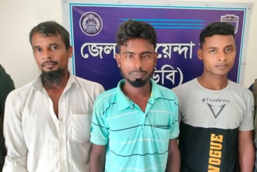 নাচোলে ভ্যানচালককে অচেতন করে হত্যা, গ্রেফতার ৩