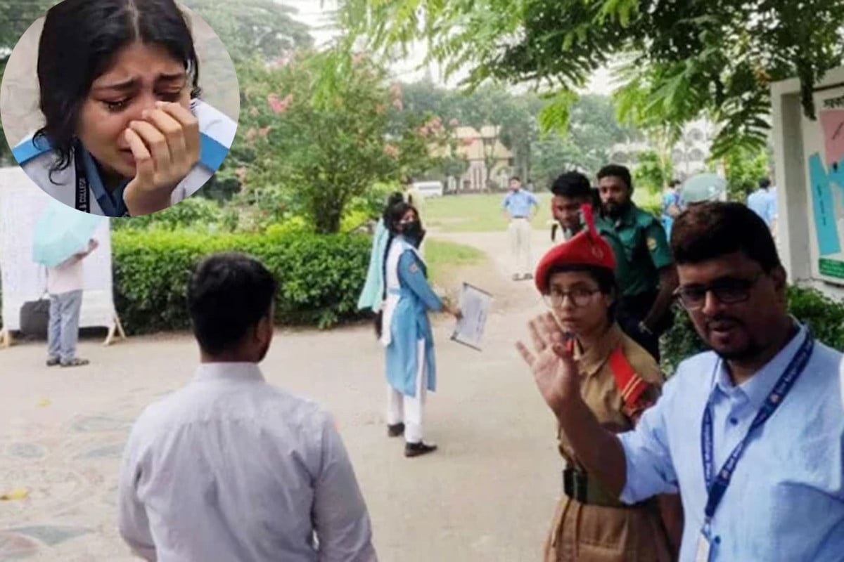 আজ ৫০ মিনিট আগেই কেন্দ্রে পৌঁছান সেই আনিসা