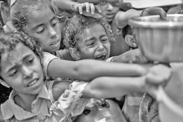খাবারের জন্য হাহাকার