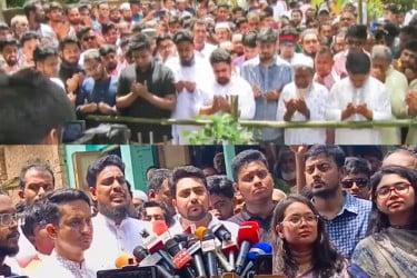শহীদ আবু সাঈদের কবর জিয়ারতের মধ্য দিয়ে এনসিপির জুলাই পদযাত্রা শুরু