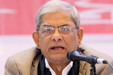 নির্বাচনের মাধ্যমে বিএনপি পরিবর্তন চায় : মির্জা ফখরুল