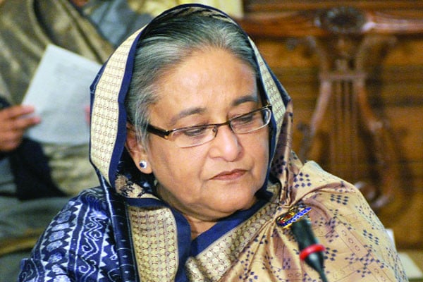 হাসিনার ছয় মাস কারাদণ্ড