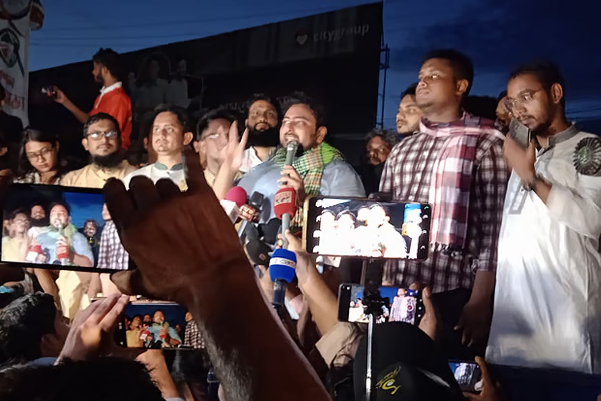 হাসিনার বিচার নিশ্চিত করতে হবে : নাহিদ ইসলাম