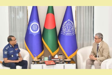 আইজিপির সঙ্গে ইউনেস্কো প্রতিনিধির সাক্ষাৎ
