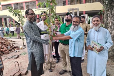 কুমিল্লায় বৃক্ষরোপণ ও বিতরণ কর্মসূচি
