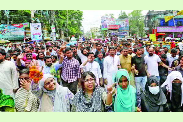 ৩ আগস্ট নতুন বাংলাদেশের শপথ হবে