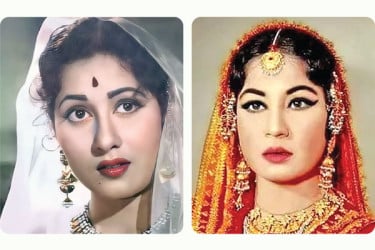 মধুবালা-মীনা কুমারী - বন্ধু থেকে কেন শত্রু