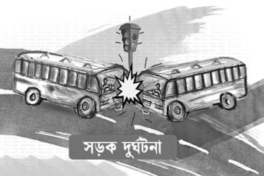 প্রবাসীর লাশ নিয়ে ফেরার পথে দুর্ঘটনায় ভাইসহ নিহত ২