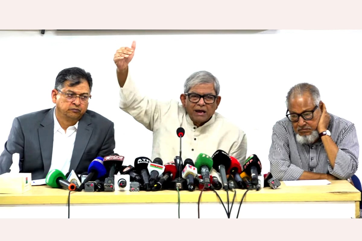 একটি মহল বিএনপিকে সংস্কারবিরোধী দেখানোর অপচেষ্টা করছে : মির্জা ফখরুল