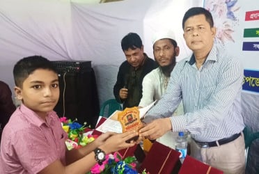 ভোলায় বৃত্তিপ্রাপ্ত ৩১ শিক্ষার্থীকে সংবর্ধনা