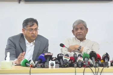 আমরা আশা করি একটা ঐকমত্যে পৌঁছাতে পারব : সালাহউদ্দিন