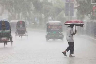 ৭ জেলার ওপর দিয়ে ঝড় ও ভারি বর্ষণের আশঙ্কা