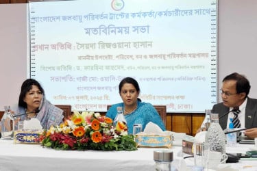 ‘ক্লাইমেট চেঞ্জ ট্রাস্টকে শক্তিশালী করতে ১০ বছরের স্ট্রাটেজিক প্ল্যান প্রণয়ন করা হবে’