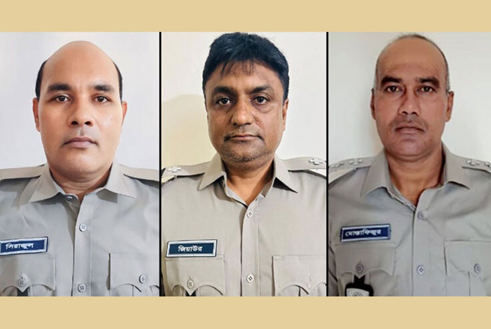 মাদকবিরোধী অভিযানে গিয়ে অর্থ লুটের ঘটনায় তিন কর্মকর্তা বরখাস্ত
