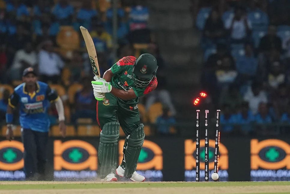 শ্রীলঙ্কার কাছে সিরিজ হারল বাংলাদেশ