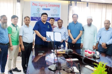 হাবিপ্রবি ও থাইল্যান্ডের কাসেটসার্ট ইউনিভার্সিটির মধ্যে সমঝোতা স্মারক সই