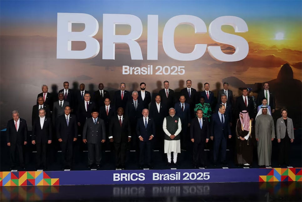 চীন-ভারতসহ ব্রিকস সদস্যদের ওপর অতিরিক্ত ১০ শতাংশ শুল্ক আরোপের হুমকি