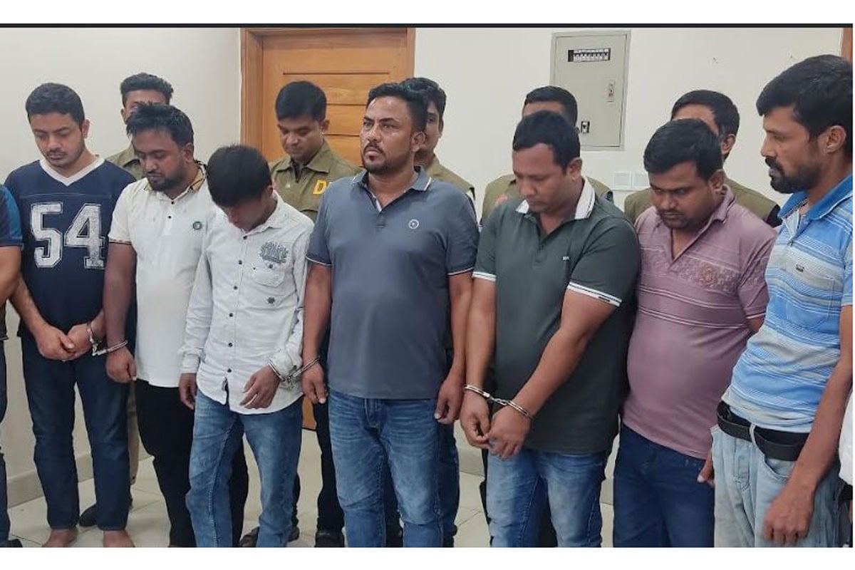 বাগেরহাটে মালামালসহ ৯ ডাকাত গ্রেফতার