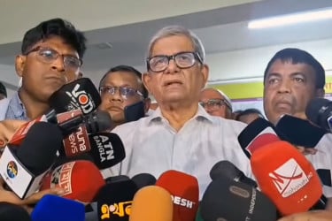 গণহত্যার দায়ে শুধু হাসিনা নয়, আওয়ামী লীগেরও বিচার হওয়া উচিত: ফখরুল