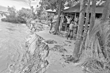তিস্তা নদীতে ব্যাপক ভাঙন