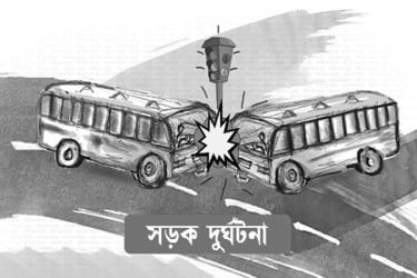 সড়কে ঝরল পাঁচ প্রাণ