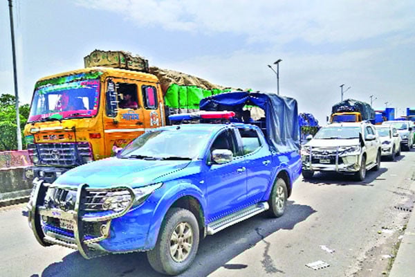 ব্রাহ্মণবাড়িয়ায় ২০ কিলোমিটার যানজট