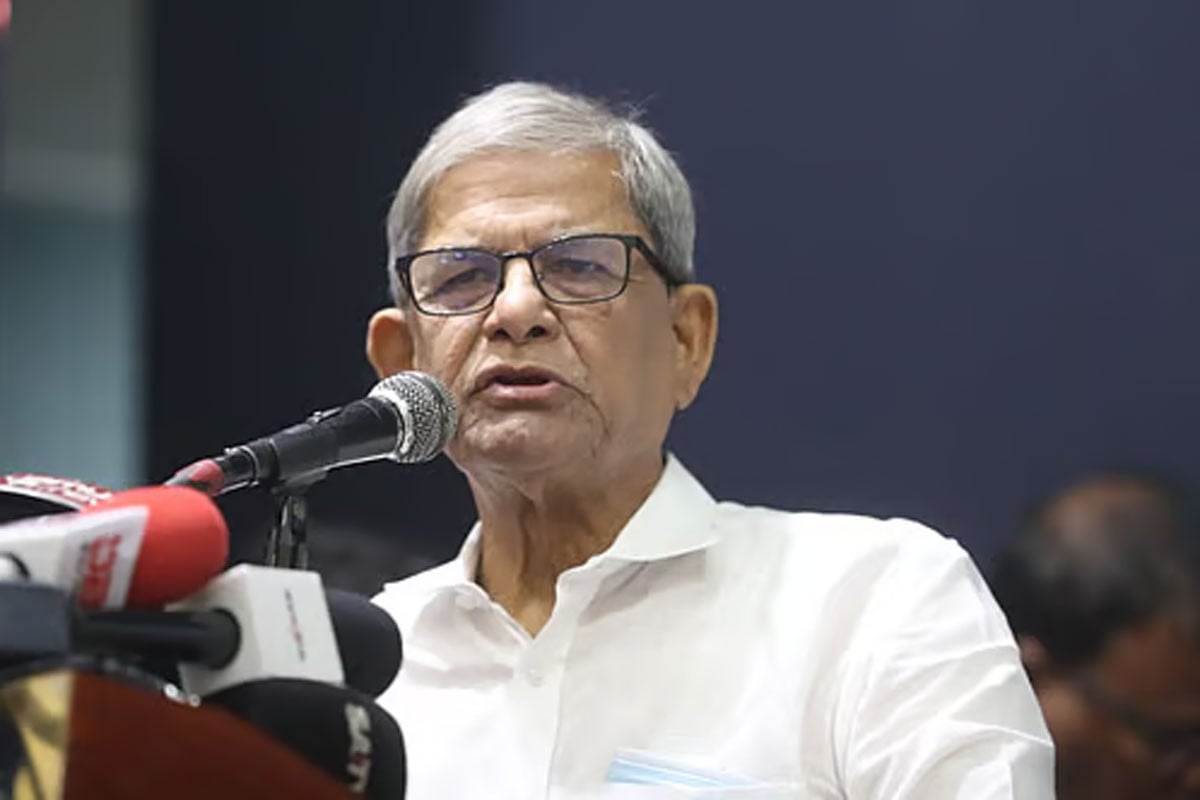 বিএনপির আদর্শ ও রাজনীতির সঙ্গে সন্ত্রাস-বর্বরতার কোনো সম্পর্ক নেই : মির্জা ফখরুল