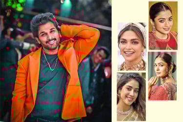 আল্লু অর্জুনের চার নায়িকা