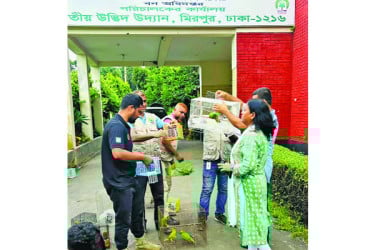মুক্ত আকাশে খাঁচার পাখি