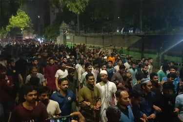মিডফোর্ডে ব্যবসায়ীকে হত্যার ঘটনায় উত্তাল জগন্নাথ বিশ্ববিদ্যালয়