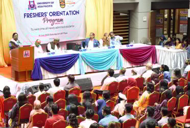 ইউনিভার্সিটি অব এশিয়া প্যাসিফিকে স্প্রিং-২০২৫ সেমিস্টারের নবীনবরণ অনুষ্ঠিত