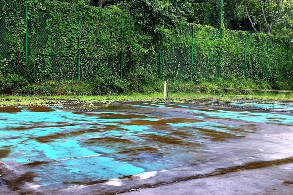 দেখার কেউ নেই শাবির অর্ধকোটি টাকার টেনিস কোর্ট