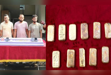 যশোরে ১১ স্বর্ণের বারসহ আটক ৩