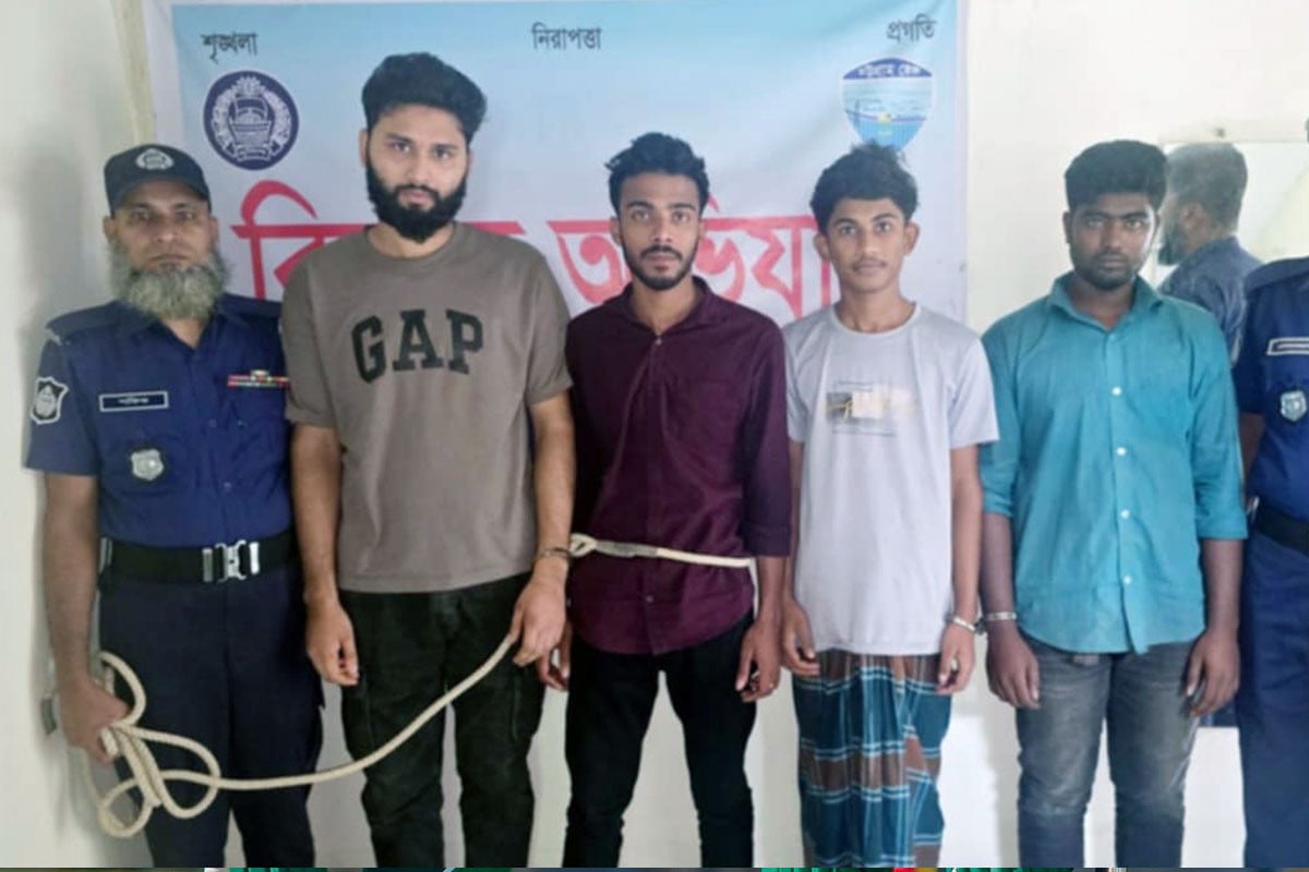 ফেসবুক ফাঁদে যুবককে অপহরণ, গ্রেফতার ৪