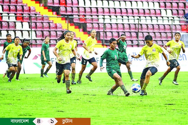 শান্তির হ্যাটট্রিকে শীর্ষে বাংলাদেশ