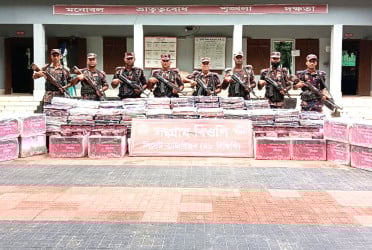 সিলেট সীমান্তে ফের সোয়া কোটি টাকার ভারতীয় পণ্য জব্দ