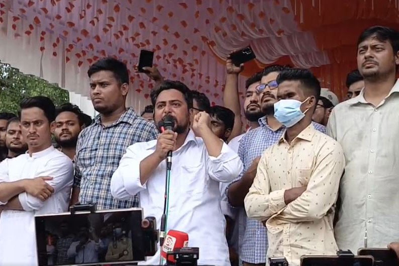 মুজিববাদীরা মুক্তিযুদ্ধকে কলুষিত করেছে, গোপালগঞ্জকেও কলুষিত করেছে: নাহিদ ইসলাম