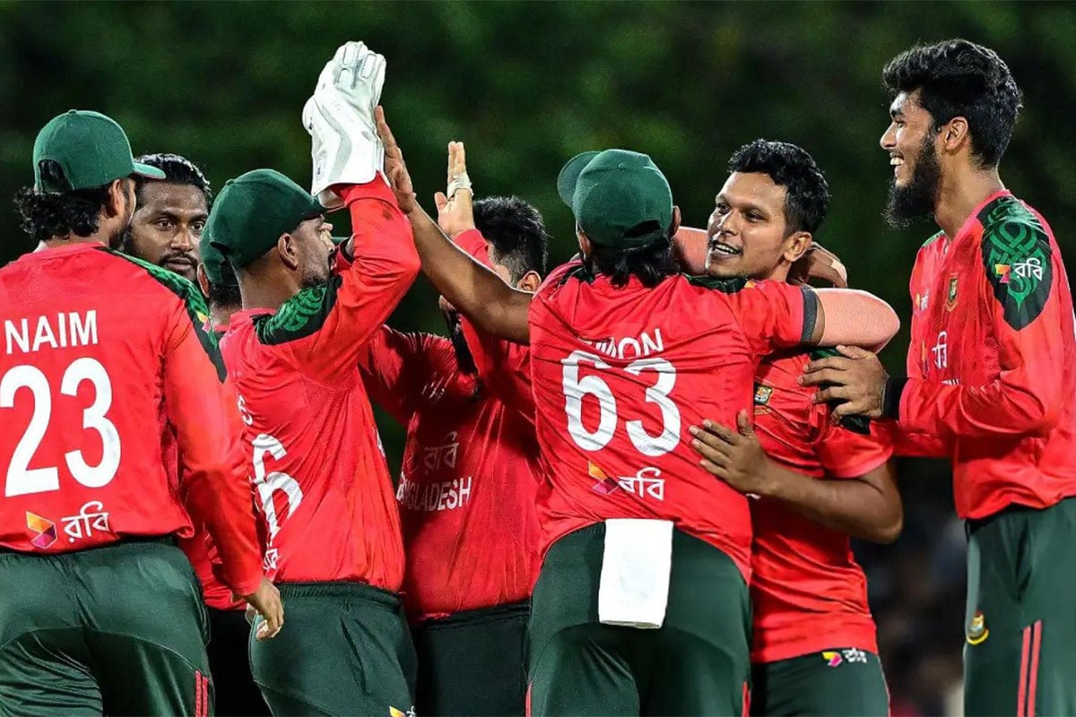 লঙ্কানদের মাটিতে ইতিহাস গড়ে সিরিজ জয় টাইগারদের