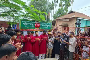 রংপুরে নানা কর্মসূচির মধ্যদিয়ে পালিত হচ্ছে ‘জুলাই শহীদ দিবস’