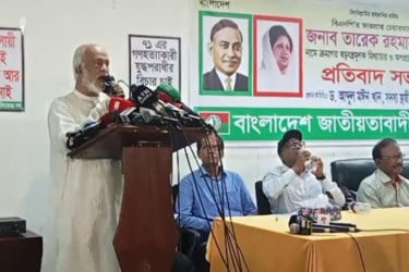 বিএনপি প্রতিহিংসার রাজনীতিতে বিশ্বাস করে না : মঈন খান