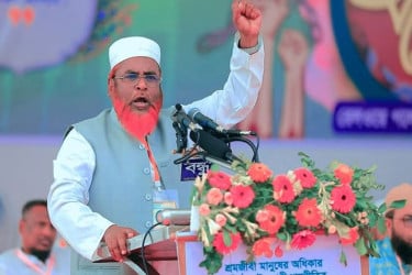 নিষিদ্ধ ঘোষিত সংগঠনের দুঃসাহস মোকাবেলা করতে হবে: গোলাম পরওয়ার