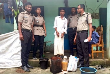 সিলেটে চোলাই মদ উদ্ধার, যুবকের কারাদণ্ড