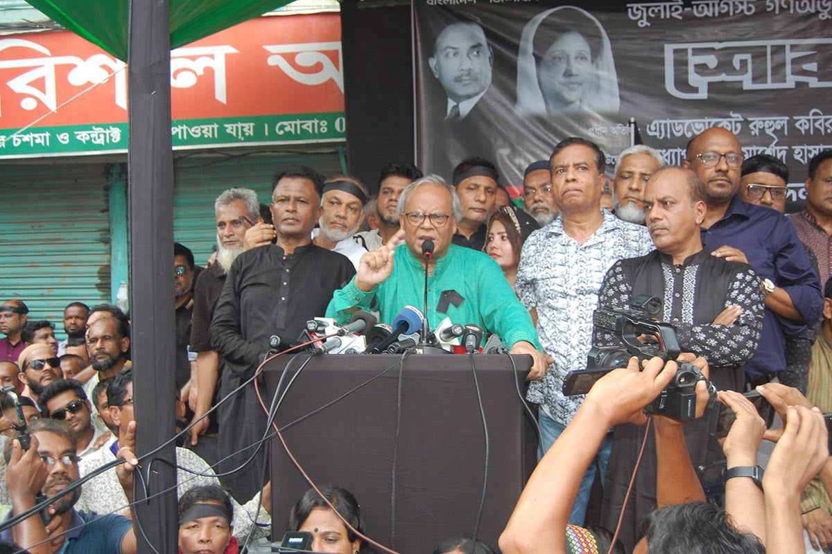 চূড়ান্ত সংগ্রামের ঘোষণা দিয়েছিলেন তারেক রহমান : রিজভী