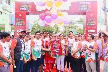 চট্টগ্রামে প্রতীকী ম্যারাথন
