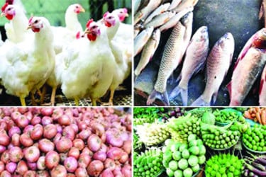 সবজি মুরগির দাম চড়া নাগালের বাইরে ইলিশ