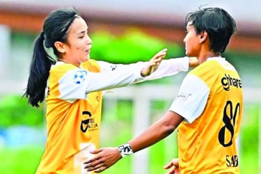 ভুটানে সাবিনা-ঋতুপর্ণার ডাবল হ্যাটট্রিক